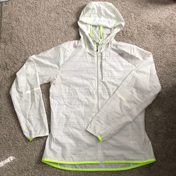 new balance reflective packable jacket